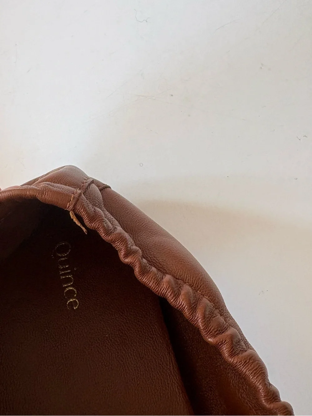 Quince || Italian Leather Soft Loafers in Cognac Flats Penny Classic 10